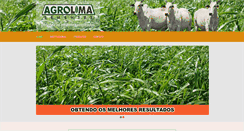 Desktop Screenshot of agrolimasementes.com.br
